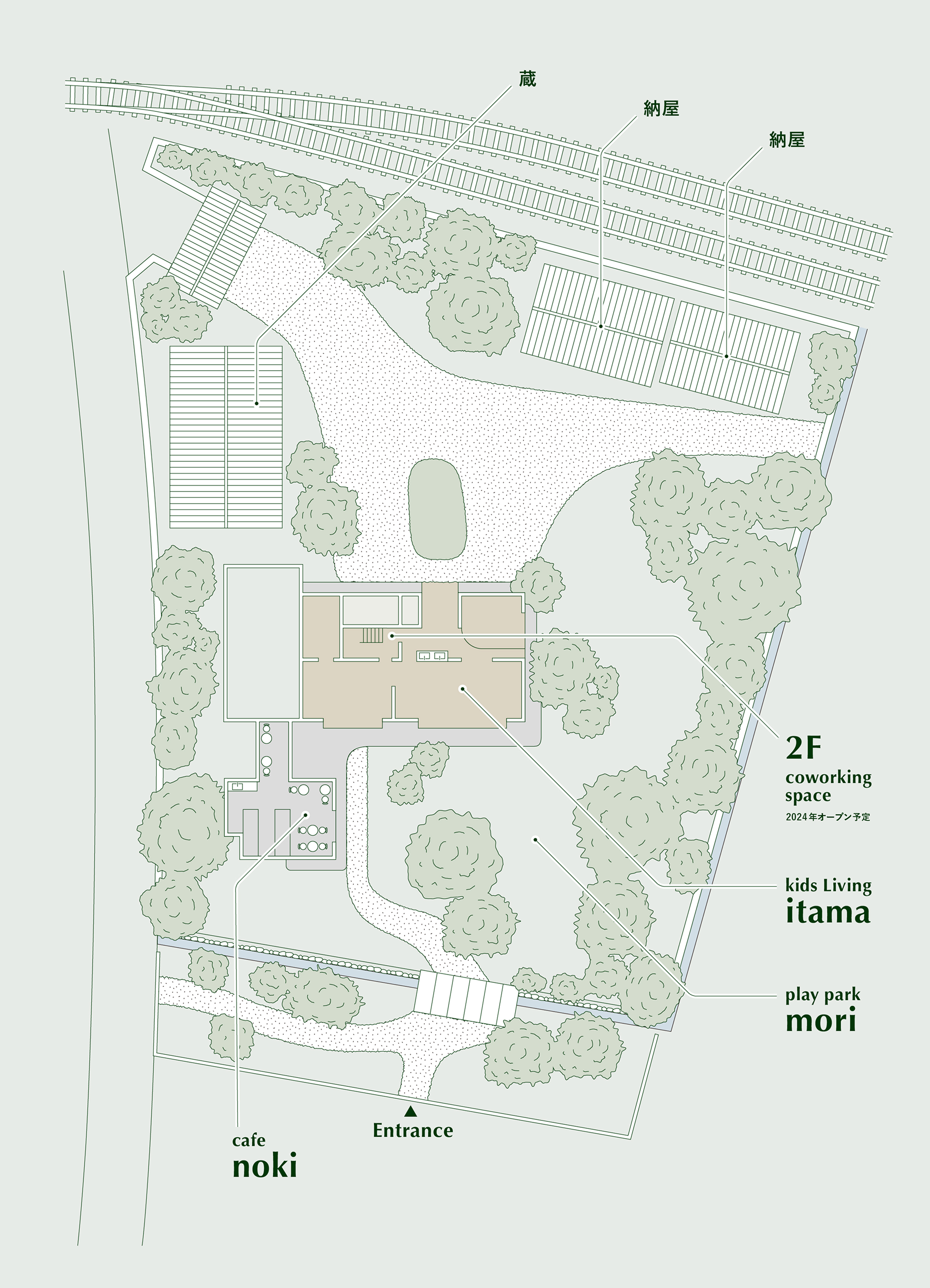 建物配置図